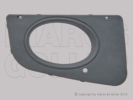 VW Crafter 2006.10.01-2016.11.01 Rács a lökhárítóba jobb, ködlámpás (12-) (18XK)