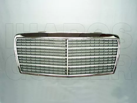 Mercedes (W124) 1985.01.01-1995.05.31 Hűtődíszrács kpl. díszlécekkel (93.6-tól) (0HHV)
