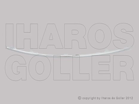 Mercedes E (W212) 2013.03.01-2016.01.01 Króm díszléc első lökh.ácsra jobb (Eleg/Avantg) (1DLY)