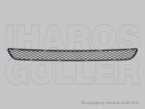 Mercedes ML (W164) 2006.07.01-2008.12.31 Rács a lökhárítóba középső (1G3K)