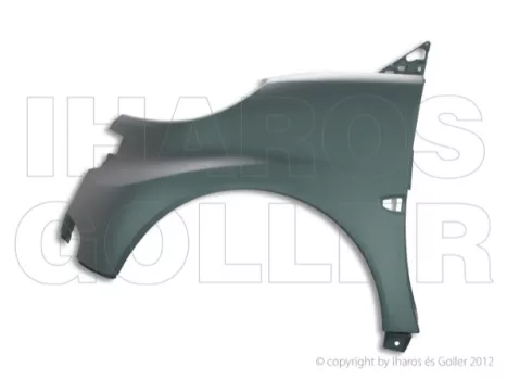 Smart ForTwo 2007.03.01-2014.11.01 Első sárvédő bal, oldalvillogós (0V13)