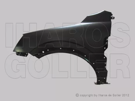 Opel Antara 2006.09.01- Első sárvédő bal (109P)