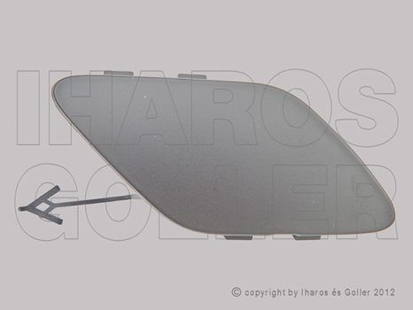 Opel Astra K/1 2015.06.01-2019.07.02 Vonószemborítás első lökhárítóhoz, alapozott (1FVH)