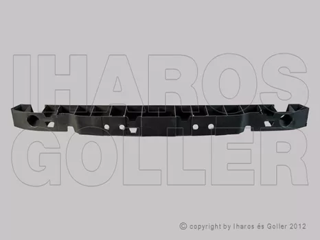 Citroen C-Elysée 2012.09.01-2017.10.30 Első lökhárító energia elnyelő (felsőész) (14IS)