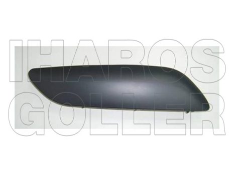 Peugeot 207 2006.06.01-2013.06.30 Első lökhárító díszléc alapozott jobb (09-ig) (0SVZ)