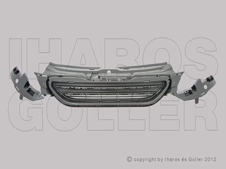 Peugeot 2008 2013.03.01-2016.03.31 Hűtődíszrács (1EGK)