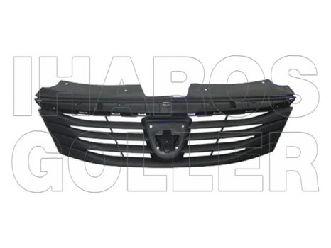 Dacia Logan 2008.07.01-2012.09.30 Hűtődíszrács fekete (0SJT)