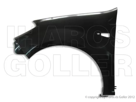 Dacia Sandero 2008.06.01-2012.09.01 Első sárvédő bal, oldalvillogós (0474)