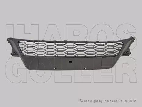 Dacia Sandero Stepway 2017.01.01-2020.12.31 Rács a lökhárítóba közép  (1LA8)