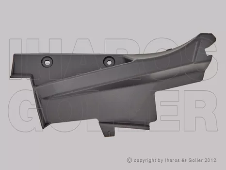 Dacia Dokker 2012.11.01 Hűtődíszrács tartó műanyag jobb (1FIR)