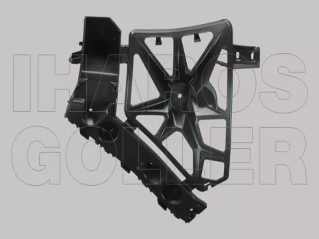 Renault Megane Scenic 2009.06.01-2012.01.31 Hátsó lökhárító tartó bal (kiv. XMOD) (09GL)