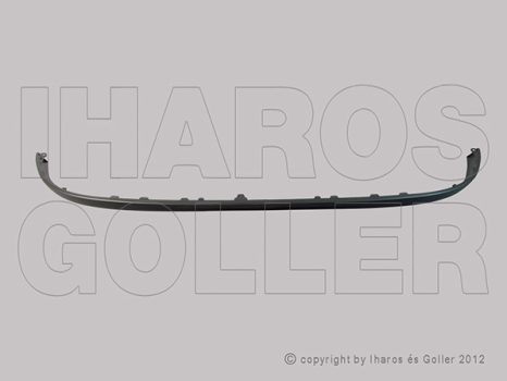 Renault Fluence 2009.10.01- Első lökhárító alatti spoiler (11EP)