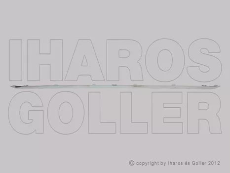 Renault Clio (Clio V) 2019.09.21- Hátsó lökhárító díszléc, króm (1PD9)