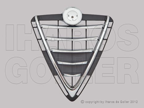 Alfa-Romeo Giulietta 2010.04.01-2016.05.30 Hűtődíszrács króm 13- (08TJ)