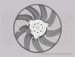   Audi A4 2007.11.01-12.01.31 Hűtőventilátor-motor lapáttal (200W/350mm) (1F47)