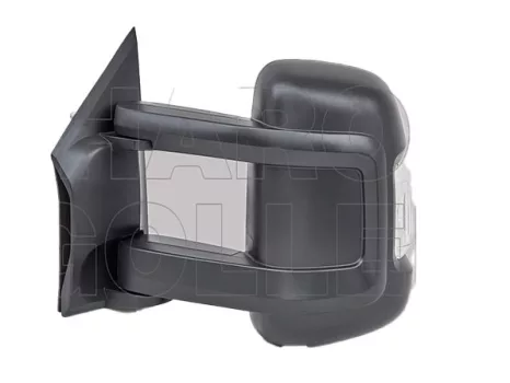 Citroen Jumper 2006.07.01-2013.12.31 Visszapillantó tükör elektromos  domború fűthető hőmérős sárga villogós hosszú kar bal (0147)