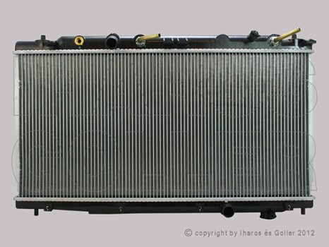 Honda Jazz 2008.11.01-2011.04.30 Vízhűtő (0TUW)