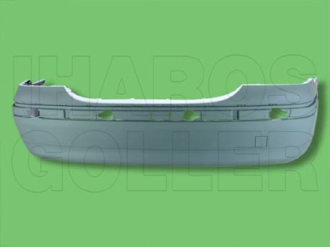 Mercedes C (W203) 2000.06.01-2006.12.31 Hátsó lökhárító alapozott (Limousine)  (0LXM)