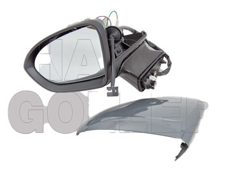 Opel Astra K/1 2015.06.01-2019.07.02 Visszapillantó tükör bal, elektromos  állítható,fűthető,aszférikus,fényezendő, behajtható. (1CF3)