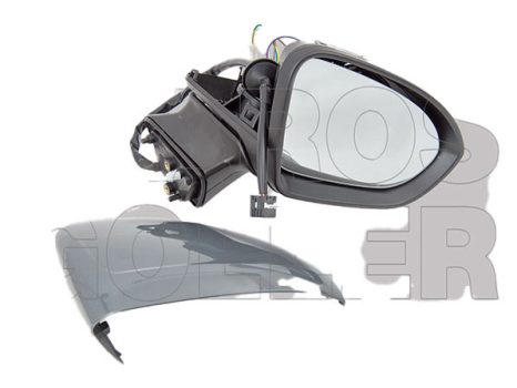 Opel Astra K/1 2015.06.01-2019.07.02 Visszapillantó tükör jobb, elektromos  állítható,fűthető,domború,fényezendő, behajtható. (1CF4)