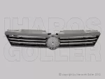   VW Jetta IV 2011.01.01-2014.08.01 Hűtődíszrács fekete, króm kerettel (15M2)