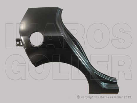 VW Golf VI 2008.10.01-2012.09.30 Hátsó sárvédő jobb 2/3ész (3 ajtós)  (150J)