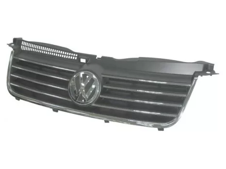 VW Passat (B5) 2000.11-2005.02.28 Hűtődíszrács, krómléccel (embléma nélkül) (0LVT) VW Passat (B5) 2000.11-2005.02.28 Hűtődíszrács, krómléccel (embléma nélkül) (0LVT)