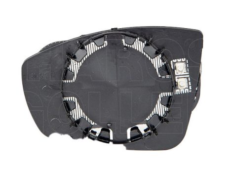 Seat Toledo 2013.01.01-2017.06.01 Tükörlap cserélhető jobb, domború, fűthető (141A)