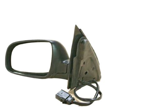 Seat Arosa 2000.09.01- Visszapillantó tükör bal, elektromos  állítható,aszférikus, fűthető, fényezendő (150mm) (0J7S)