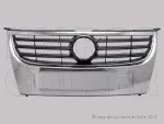   VW Touran 2006.12.01-2010.07.31 Hűtődíszrács fekete-króm (17RA)