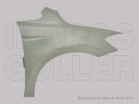 VW Touran 2015.05.01- Első sárvédő jobb, nem oldalvillogós (13PJ)