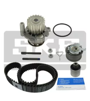 SKF vezérműszíj készlet vízpumpával VW Polo 9A4 [2002-2016] Lépcsőshátú 1.4 TDI 1422ccm 75LE 55KW (Diesel)