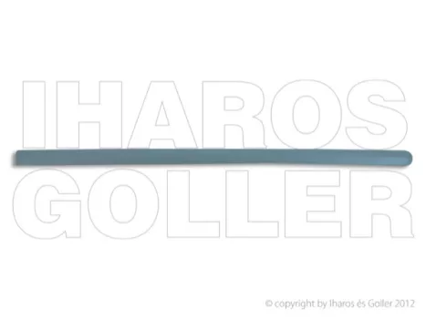 Opel Corsa C 2000.09.01-2006.08.31 Első ajtó díszléc jobb, alapozott, 5 ajtós (0YI4)