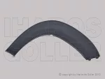   Citroen Jumper 2006.07.01-2013.12.31 Hátsó kerékjárati ív, fekete, bal (1N9H)