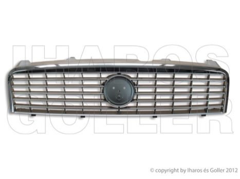 Fiat Linea 2007.08.01-2012.03.31 Hűtődíszrács szürke (króm kerettel) (01VD)