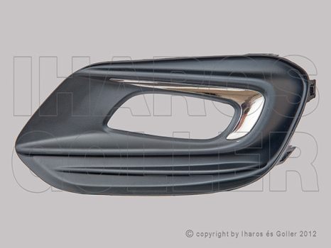 Fiat Tipo 2015.11.01- Rács a lökhárítóba jobb, krómos (ködlámpás) (4a.) (1EC7)