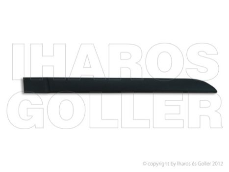 Renault Megane 2002.09.01-2005.12.31 Hátsó ajtó díszléc jobb, fekete (nem 3 ajtós) (0U9T)