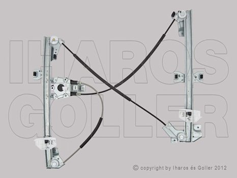 Citroen Berlingo 1996.01.01-2002.10.31 Ablakemelő motor nélkül bal (02T6)