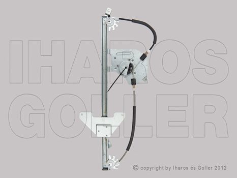 Citroen Berlingo B9 2008.04.01-2012.03.31 Ablakemelő motor nélkül jobb első (1B3G)