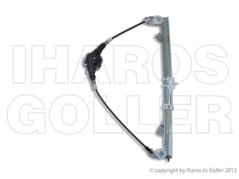 Fiat Panda 2003.10.01-2011.12.31 Ablakemelő (manuális) bal első (5 ajtós) (0U6B)