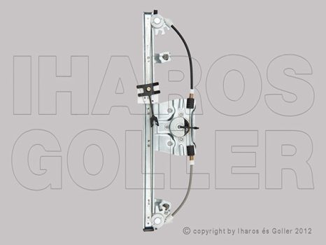 Fiat Panda 2012.01.01- Ablakemelő motor nélkül, jobb első (1664)