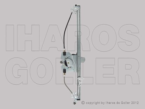 Opel Vivaro 2000.09.01-2006.08.31 Ablakemelő (motoros) bal első, 2 pólusú (0N5T)