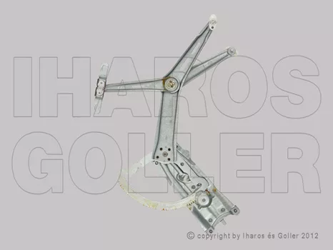 Opel Zafira 1998.09.01-2005.08.31 Ablakemelő motor nélkül, jobb első (0891)