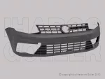   VW Caddy III 2015.06.01-2020.08.30 Első lökhárító fekete (1BJD)