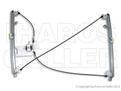 Renault Clio (Clio III) 2005.10.01-2008.12.31 Ablakemelő motor nélkül, jobb első (3 ajtós) (02TE)