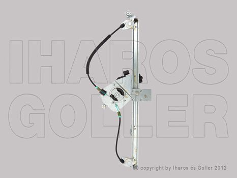 Renault Megane Scenic 2003.06.01-2006.03.31 Ablakemelő (motoros) jobb első, 2 pólusú (096T)