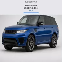 Range Rover Sport (L494) 2017.10.01-